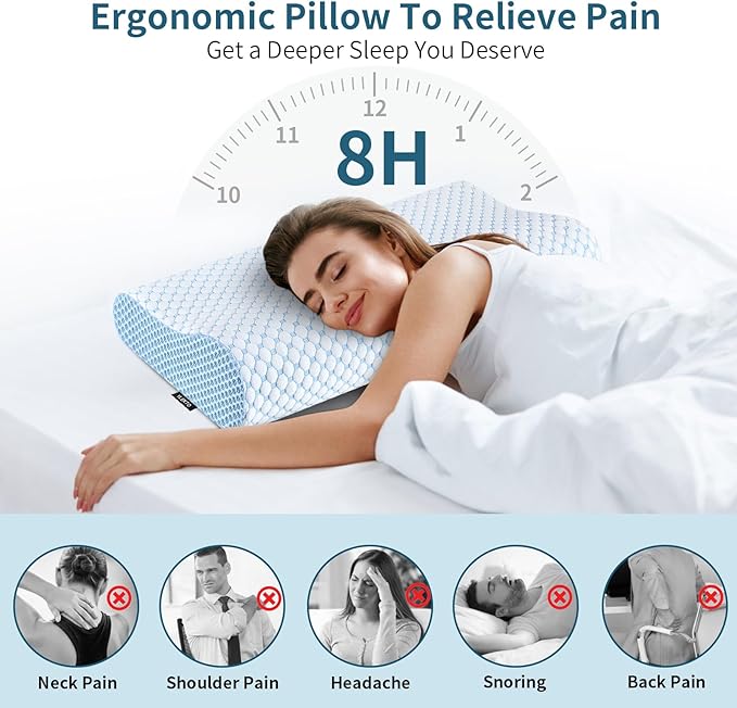 Cervical Pillow for Neck Pain Relief - Image 3