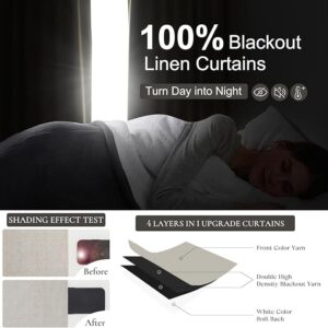 Blackout 96 Inch Long Boho Curtains 