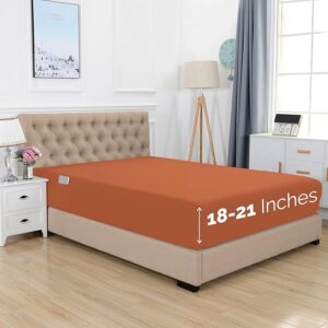  Fitted Sheet – Extra Deep Pocket (18-21 Inches)