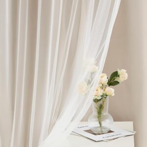 Blackout Curtains with Sheer Overlay